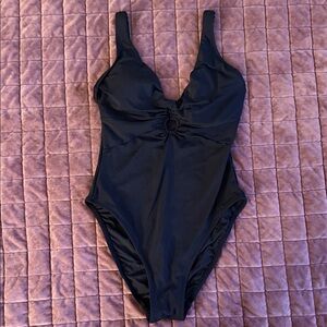 Robin Piccone Black One Piece Swimsuit 6